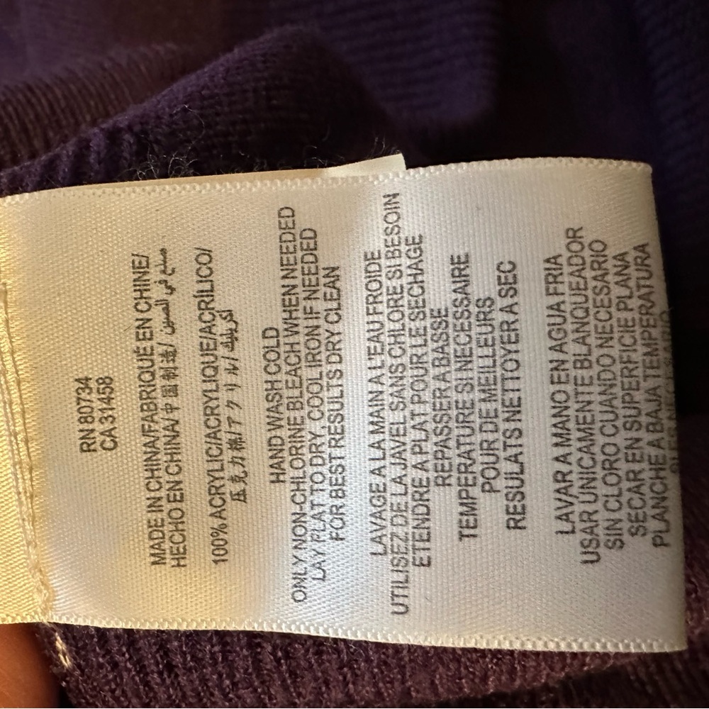 Bcbgeneration Deep Purple Sweater - image 4